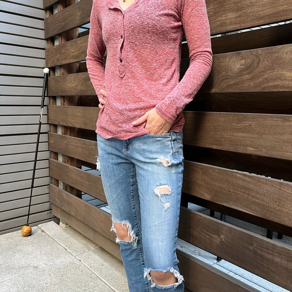 Isabel Marant ETOILE, Size Large, Burgundy Color (but fits like a size 4).